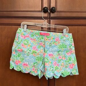 Never Worn!! - Lilly Pulitzer Buttercup Shorts size 2.  Lilly Loves Disney